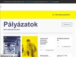 Sites similar to lakossagipalyazatok.hu