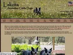 Sites similar to lakotacattledogs.com