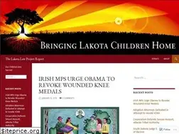 Sites similar to lakotalawproject.wordpress.com