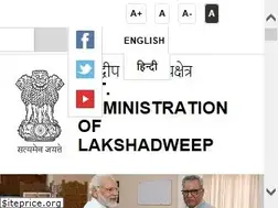 Sites similar to lakshadweep.nic.in