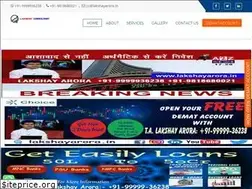 Sites similar to lakshayarora.in