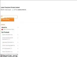 Sites similar to lakshfinechem.com