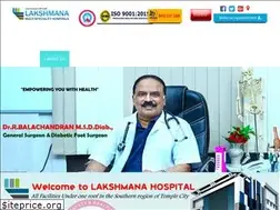 Sites similar to lakshmanahospital.com