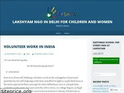 Sites similar to lakshyamngoindelhi.wordpress.com