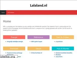 Sites similar to lalaland.nl