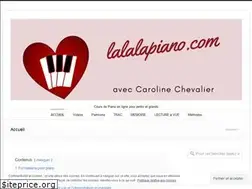 Sites similar to lalalapiano.com
