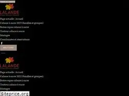 Sites similar to lalande.ca