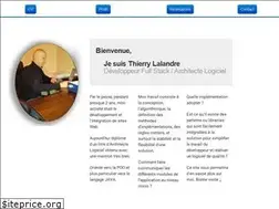 Sites similar to lalandrethierry.com