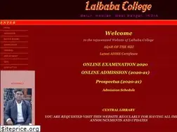 Sites similar to lalbabacollege.net