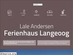 Sites similar to lale-andersen-haus-langeoog.de