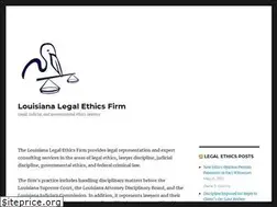Sites similar to lalegalethics.com