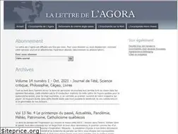 Sites similar to lalettredelagora.org