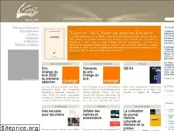Sites similar to lalettredulibraire.com