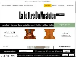 Sites similar to lalettredumusicien.fr