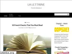 Sites similar to lalettrine.com