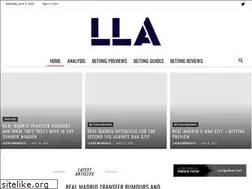 Sites similar to laligaanalysis.com