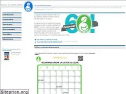 Sites similar to laligadelaleche.es