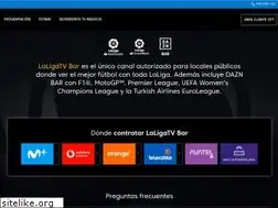 Sites similar to laligatvbar.es