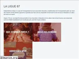 Sites similar to laligue67.org