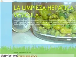 Sites similar to lalimpiezahepatica.blogspot.com