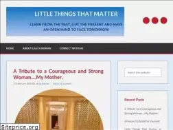 Sites similar to lalitaraman.com
