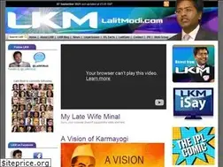 Sites similar to lalitmodi.com