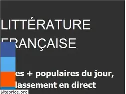 Sites similar to lalitterature.net