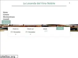 Sites similar to lalocandadelvinonobile.com