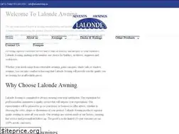 Sites similar to lalondeawning.ca