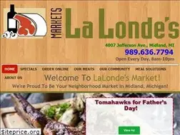 Sites similar to lalondesmarket.com