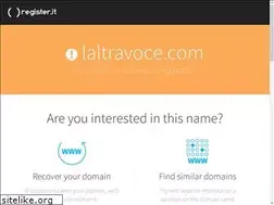Sites similar to laltravoce.com