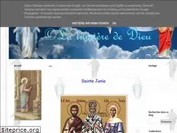 Sites similar to lalumierededieu.blogspot.com