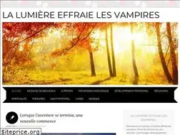Sites similar to lalumiereeffraielesvampires.wordpress.com