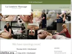 Sites similar to lalumieremassage.com