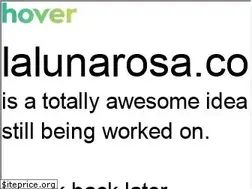 Sites similar to lalunarosa.com