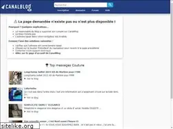 Sites similar to lamachineacoudre.canalblog.com