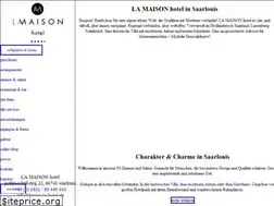 Sites similar to lamaison-hotel.de