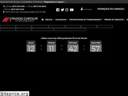 Sites similar to lamaisonchrysler.com