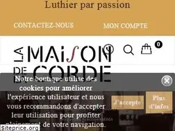 Sites similar to lamaisondelacorde.com