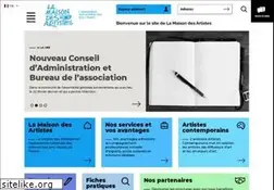 Sites similar to lamaisondesartistes.fr