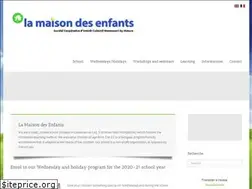 Sites similar to lamaisondesenfants.fr