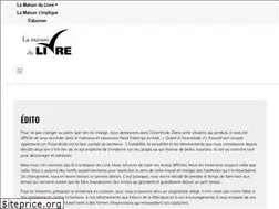 Sites similar to lamaisondulivre.be