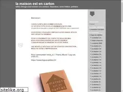 Sites similar to lamaisonestencarton.com