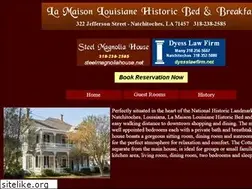 Sites similar to lamaisonlouisiane.net