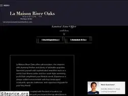 Sites similar to lamaisonriveroaks.com
