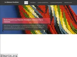 Sites similar to lamaisonrouthier.com