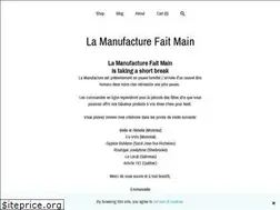 Sites similar to lamanufacturefaitmain.com