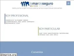 Sites similar to lamardeseguro.com