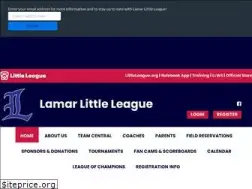Sites similar to lamarlittleleague.com
