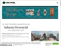 Sites similar to lamasbolanosubastas.com